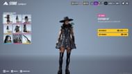 The set contains cosmetics such as body paint and weapons skins with a unique dark theme (Image via Embark Studios)